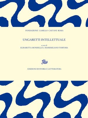 cover image of Ungaretti intellettuale